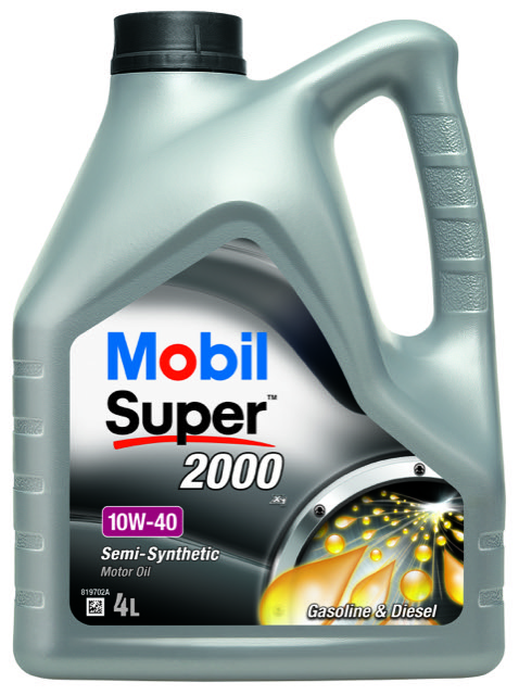 Mobil Super 2000 X1 10W-40 4L - Moottoriöljyt - 0014123 - 1