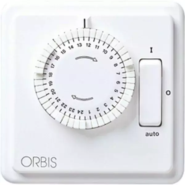 Orbis ILUMATIC D 248 Vuorokausikello kojerasiaan (keinukytkinmalli) 1-kan. - Sulakkeet ja vikavirtasuojat - 0019663 - 1