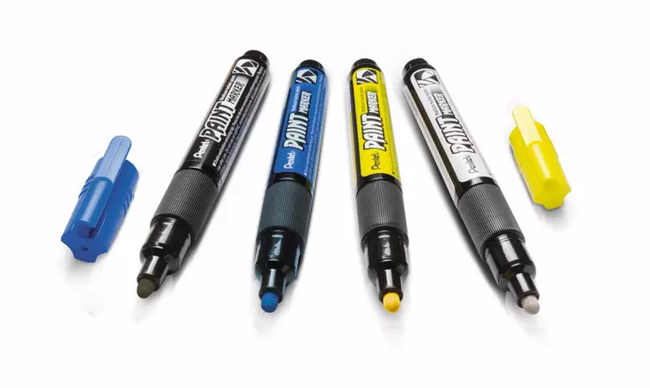 Pentel Maalikynä MMP20 3mm 4kpl KP - Merkkauskynät ja tussit - 0008093 - 1