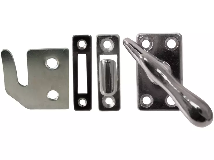 Pisla kääntösuljin 1 + 3 eril samakki/kromattu - Salvat ja lukot - 0001923 - 1