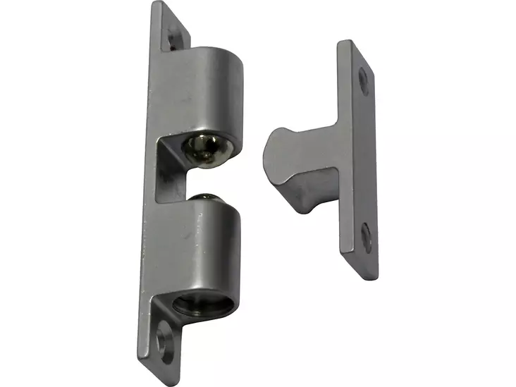 Pisla kaksoiskuulasalpa 69mm nikkelöity - Salvat ja lukot - 0001913 - 1