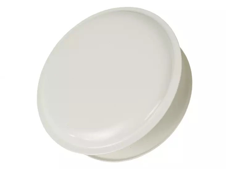 Pisla lautasventtiili 80mm valkoinen pikakiinnityskehyksellä - Lautasventtiilit - 0002353 - 1