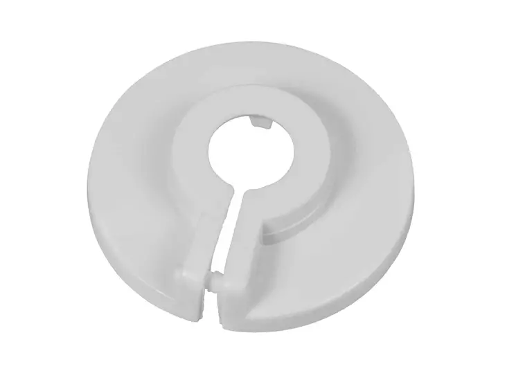 Pisla putken peitelevy 18mm 4kpl muovi/valkoinen - Putken tulpat ulo-/sisä - 0002273 - 1