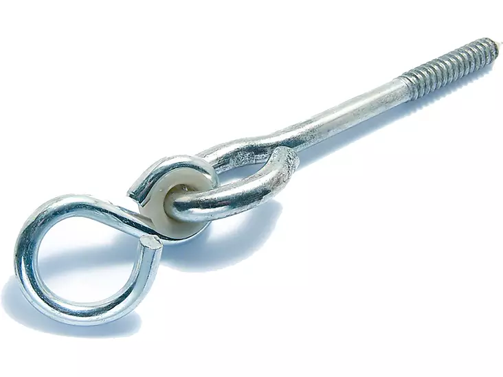 Pisla saparokoukku muoviholkilla 2kpl 10,6X150mm - Katto- ja kulmakoukut - 0002223 - 1