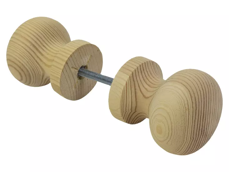 Pisla saunavedin Ø58mm mänty/puuvalmis - Vetimet - 0001803 - 1