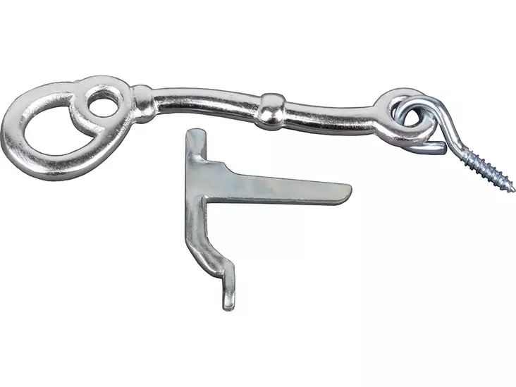 Pisla tuulihaka 110mm 2kpl alumiinivalettu/kiillotettu - Salvat ja lukot - 0013993 - 1