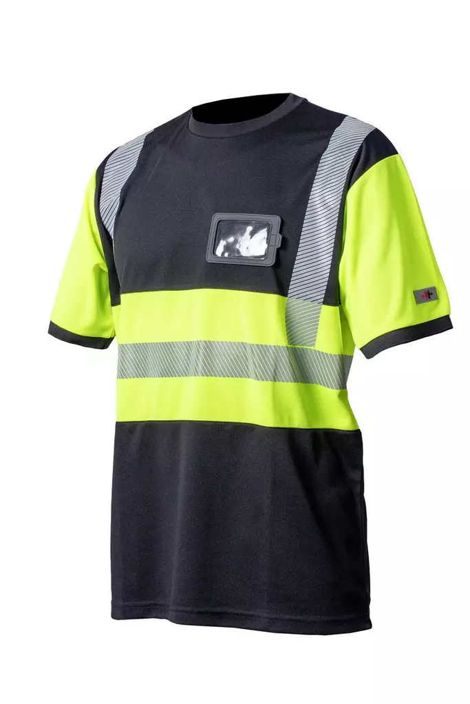 Priha Huomio T-paita Hi-Vis Keltainen Lk.1 S - Työtakit ja paidat - 0022403 - 1