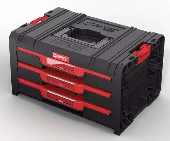 Qbrick System PRO pakki 2.0 kolmella vetolaatikolla - Työkalupakit - 0019713 - 1