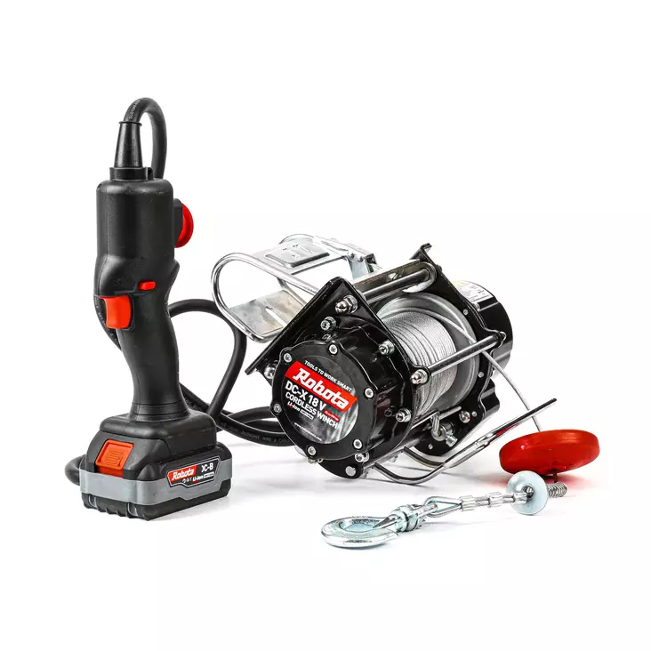 Robota akkuvinssi 200kg DC-X18V - Vinssit - 0015893 - 1