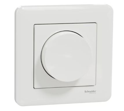 Schneider Exxact valonsäädin LED 0-370W valk - Uppo-asennus rasiat ja kytkimet - 0009943 - 1