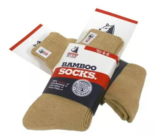 Steel Blue Bambusukat hiekka 45-49 1pr - Työkengät ja sukat - 0019183 - 1