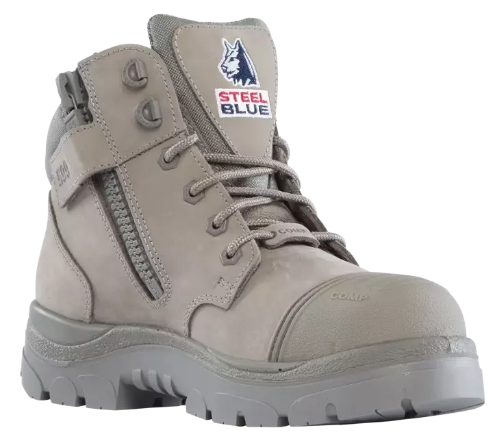 Steel Blue Turvakenkä komposiitti Parkes Zip S3 harmaa 37 - Työkengät ja sukat - 0022513 - 1