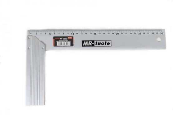 Suorakulma täysalumiini 300mm - Viivaimet ja suorakulmat, kulmamitat - 0012953 - 1