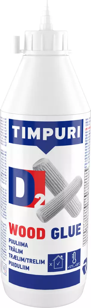 Timpuri Puuliima D2 750ml - Yleisliimat - 0008793 - 1