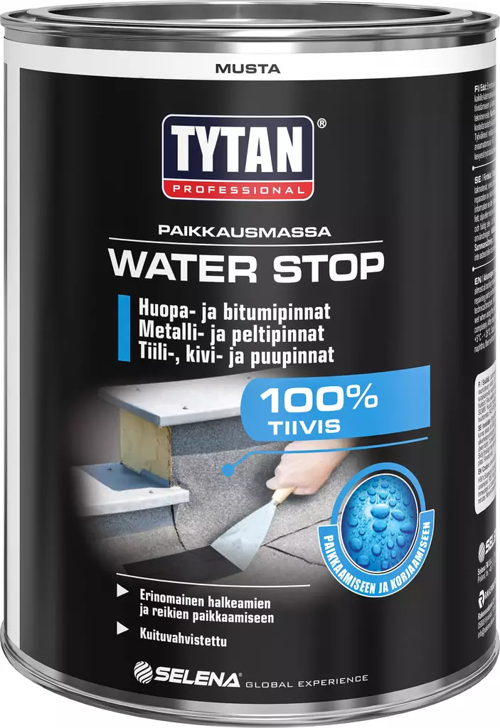 Tytan Waterstop paikkausmassa 5kg - Laastit  ja tasoitteet - 0008843 - 1