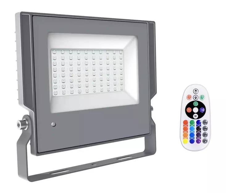 Völler Led-Valonheitin 50W RGB kaukosäätimellä - Työvalot ja valonheittimet - 0020313 - 1