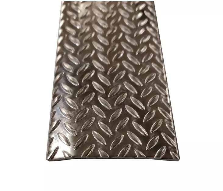 Warma Tasolista alumiini riisinjyvä 50mm, pituus 1m - Kynnyspellit ja tasolistat - 0009733 - 1