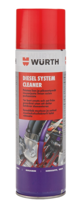 Wurth Dieseljärjestelmän puhdistusaine 400ml - Erikoislisäaineet - 0018763 - 1