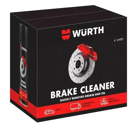 Wurth Jarrukliineri Black Edition 6x500ml - Puhdistussprayt - 0019773 - 1