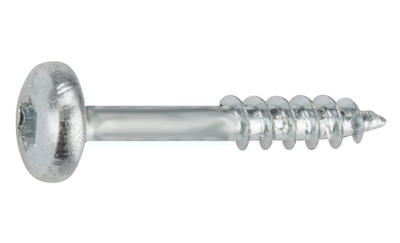 Yleisruuvi ZN osakierre kupu TX15 4x45 30kpl - Yleisruuvit - 0010953 - 1