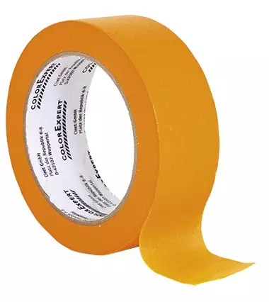 Color Expert Maalarinteippi 38mm x 50m, WASHI keltainen, UV60 - Maalarinteipit - 0020144 - 1