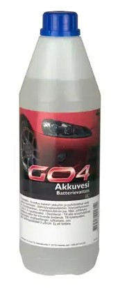 GO4 Akkuvesi 1L - Akkuvedet ja akkuhapot - 0012694 - 1