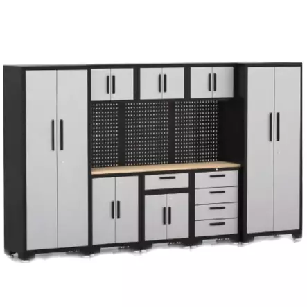 Hammer Autotallin kalusteryhmä H09 330x47x192cm - Autotallikalusteet - 0019414 - 1