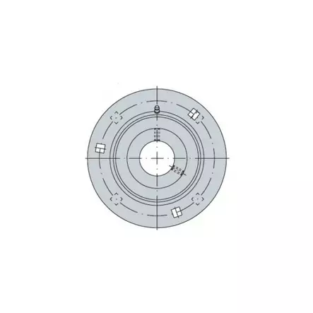 Laakeripesä PF207 pyöreä (1+1=pesä) - Laakeripesät - 0010784 - 1