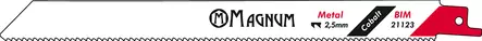 Magnum Puukkosahanterä metalli 2kpl BIM 2,5/225mm - Puukkosahanterät metalli - 0001164 - 2