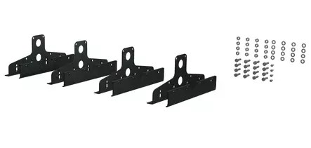 Markki Kiinnikepaketti Lukkosaumakatolle (4kpl/pkt) RR33 Musta - Lumiesteet - 0020454 - 1