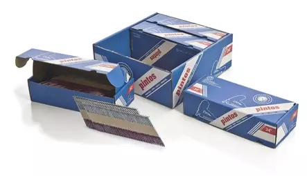 Pintos Konenaula 34° D-kanta kirkas 90x3,1 sileä 520kpl - Konenaulat 34´ - 0011354 - 1