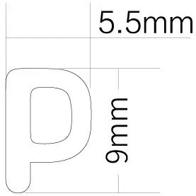 Pisla ikkuna- ja ovitiiviste P 6m ruskea - Ikkuna- ja ovitiivisteet - 0022204 - 2