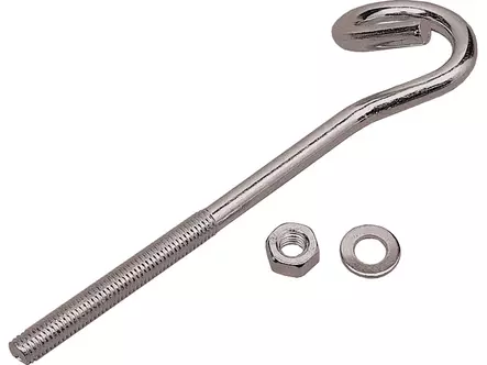 Pisla saparokoukku M8x160 2kpl sinkitty - Katto- ja kulmakoukut - 0002214 - 1