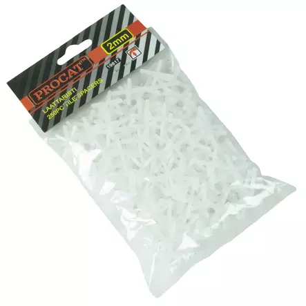 Procat Laattaristi 2mm 250kpl - Muuraus- ja laatoitustyökalut - 0003044 - 1