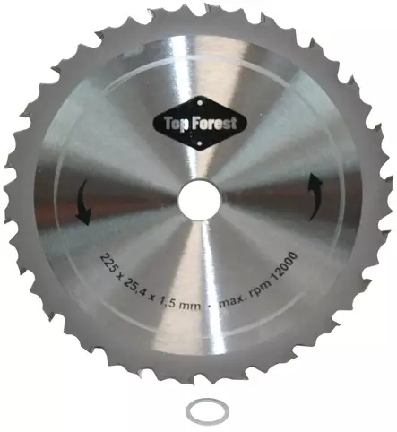 Raivaussahan kovapalaterä 225 x 25,4 x 1,5 mm - Raivaussahanterät ja tarvikkeet - 0018744 - 1