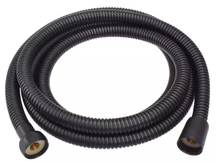 Suihkuletku 2m musta - Poisto-ja tulovesiuletkut - 0010284 - 1