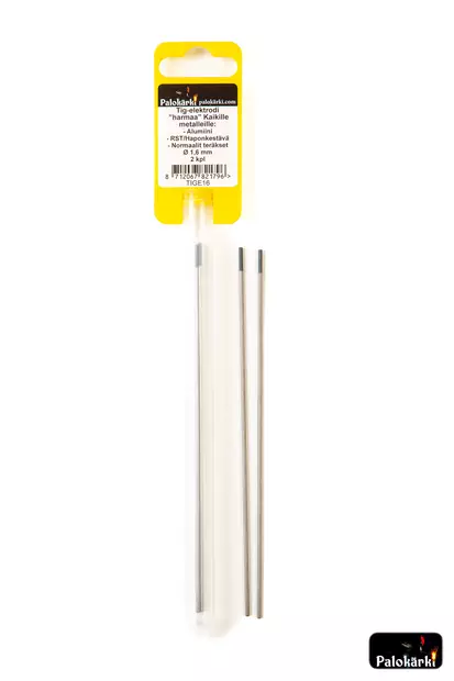 Tig-elektrodi ''harmaa'' kaikille metalleille Ø 1,6mm 2kpl - Hitsauslaitteiden tarvikkeet - 0021614 - 1