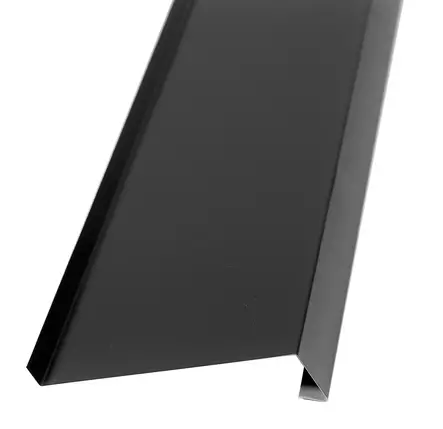 Warma Ikkunapelti musta 100mm, pituus 2m - Ikkunan vesipellit - 0009714 - 1