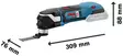 Bosch Akkumonitoimikone GOP 18V-28 Runko - Muut akkutyökalut - 0000544 - 2