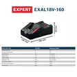 Bosch Expert Latauslaite 16A EXAL18V-160 - Työkaluakut ja -laturit - 0021664 - 8