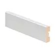 Jalkalista 12x42 MDF R2 valkoinen 3300mm - Jalkalistat - 0021174 - 1