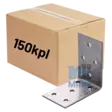 Kulmalevy RST A2 60x60x40x2,0mm 150kpl (LTK) - Kulmalevyt - 0022374 - 1
