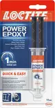 Loctite Power Epoxy 1min. kaksoisruisku 11 ml - Yleisliimat - 0001504 - 1