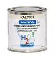 Maston maali H2O! RAL9001 Kermanvalkea 250ml - Sisämaalit - 0000234 - 2