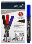 Pica Merkintätussi pyöreä sininen 1-4mm 10kpl - Merkkauskynät ja tussit - 0022344 - 1
