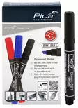 Pica Merkintätussi viisto musta 2-6mm 10kpl - Merkkauskynät ja tussit - 0022334 - 1