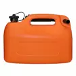Plastex bensakanisteri 10L kaatonokalla oranssi - Polttoainekanisterit - 0021764 - 2