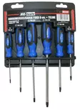 Ruuvimeisselisarja torx 6-os. + teline - Meisselisarjat - 0006664 - 1