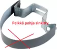 Syöksyputken kiinnikkeen pohja sinkitty - Rännit, räystäskourut - 0015984 - 1