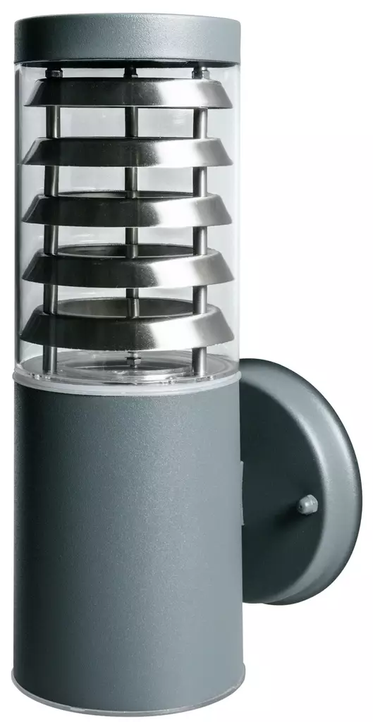Ulkoseinävalaisin Park IP44 E27 PCC harmaa - Ulkovalaisimet - 0003994 - 1